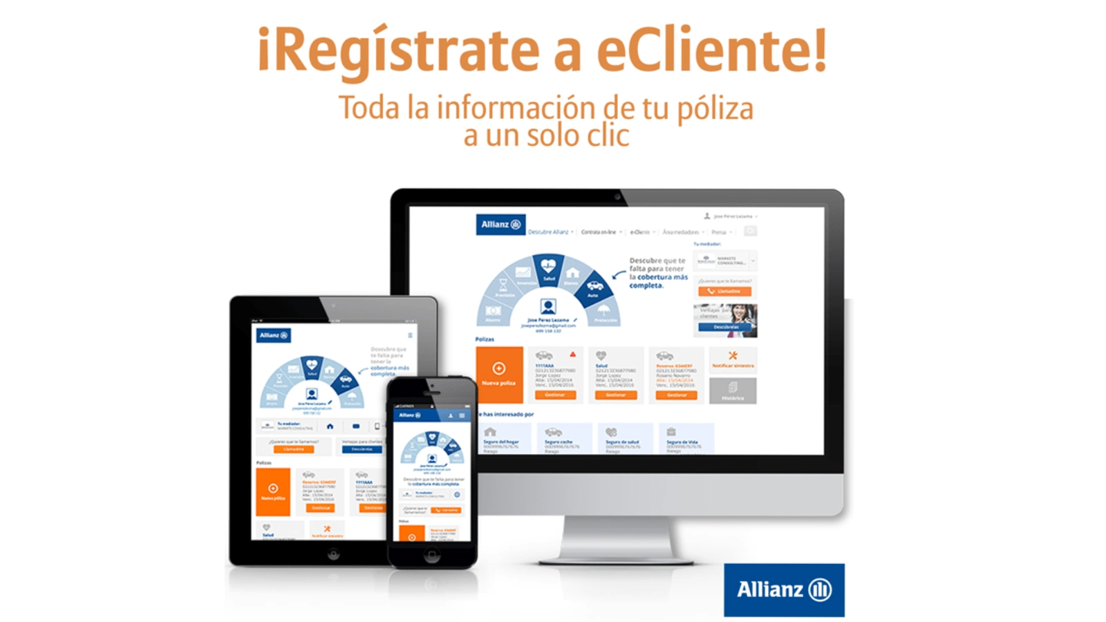 Acceso a eCliente de Allianz