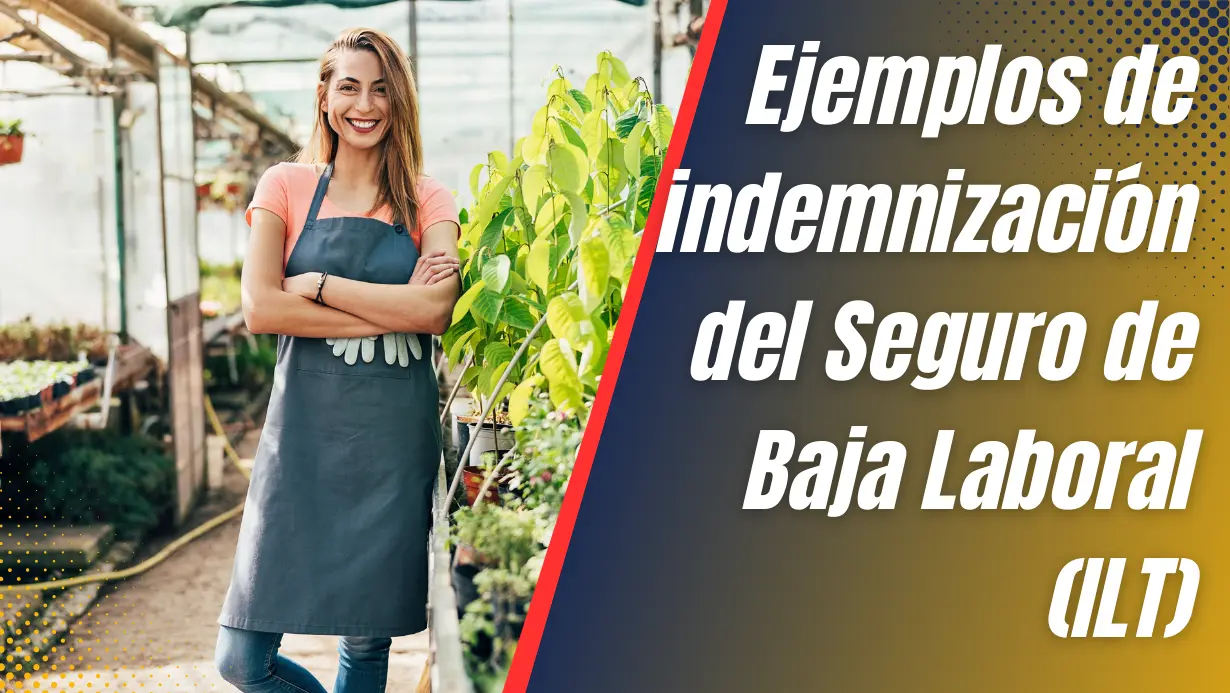 Mujer busca Ejemplos de Indemnización ILT del Seguro de Baja Laboral