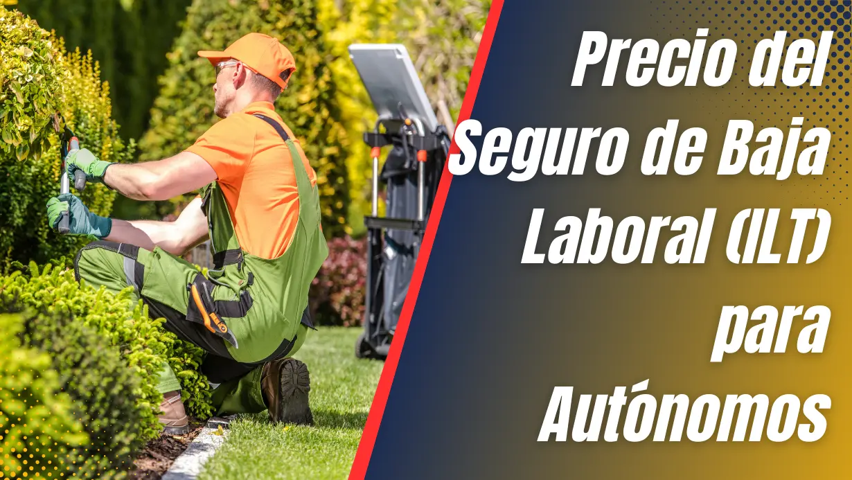 Hombre interesado en el Precio del Seguro de Baja Laboral (ILT) para Autónomos