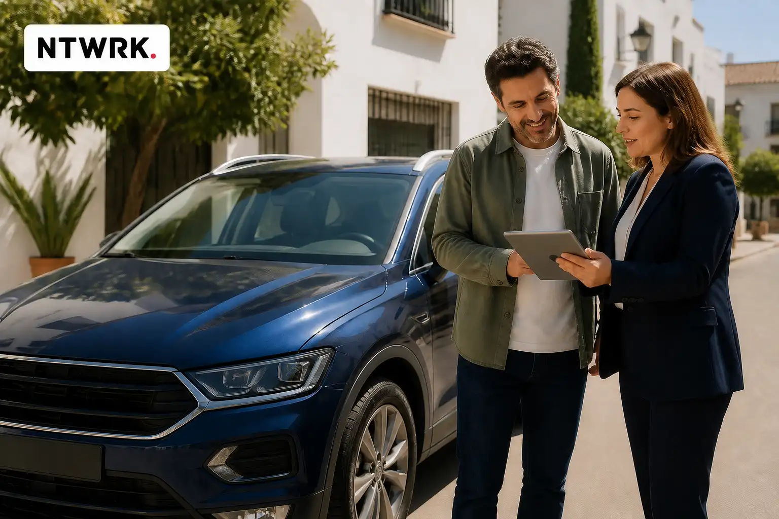Cliente solicitando el Seguro de coche Allianz Auto Plus