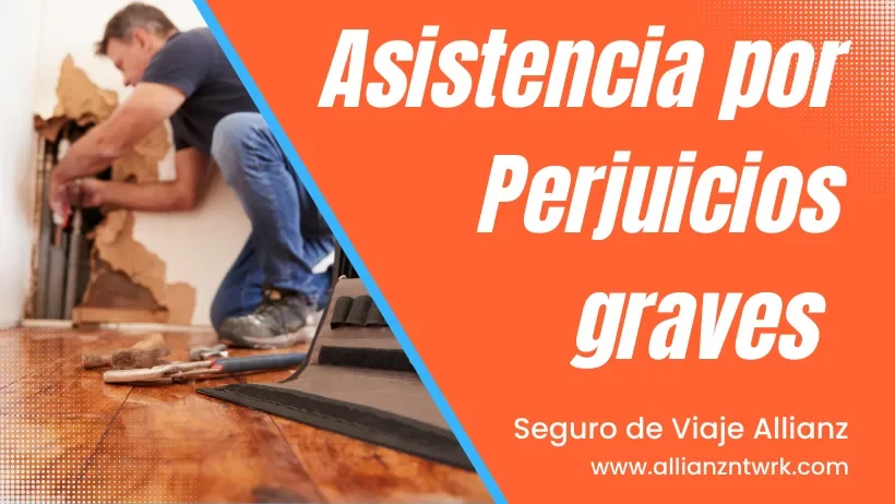 Seguro de Viaje Allianz Travel Asistencia Global para Viajero te ofrece: Perjuicios graves en el domicilio principal o en el local profesional del Asegurado.